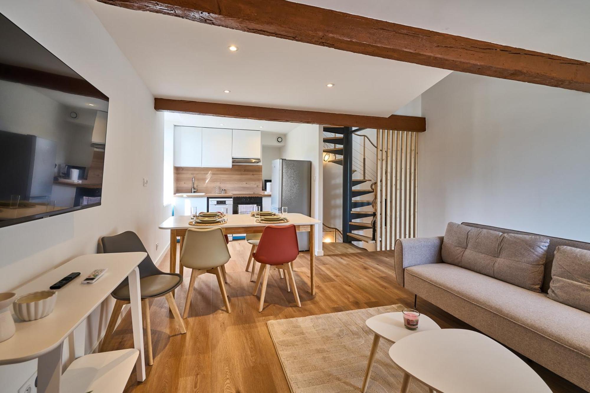 Le Rempart Harmonieux - Triplex Au Pied De La Cite Daire Carcassonne Dış mekan fotoğraf